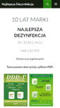 Mobile Screenshot of najlepszadezynfekcja.pl